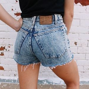 Arizona cut off jean shorts high waist